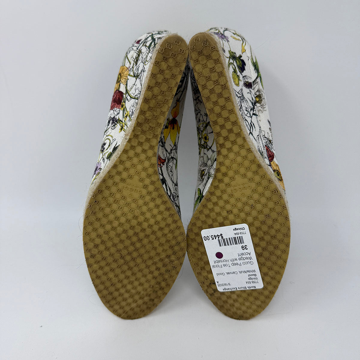 Gucci Women's Wedge Sandals - Luxury Designer High Heel Shoes for Summer & Casual Outfits | Perfect for Beach, Party, and Everyday Wear
