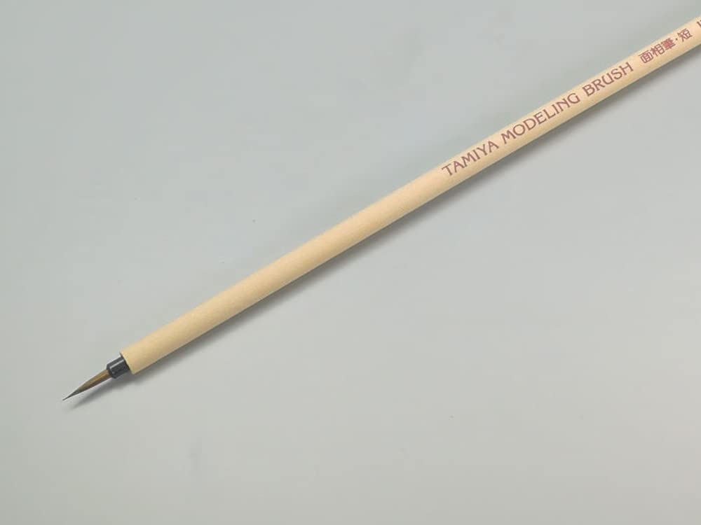 TAMIYA Blunt Brush Small TAM87029 - High-Quality Paint Brushes for Miniature Models & Hobby Painting - Perfect for Warhammer, Gundam & Scale Model Detailing