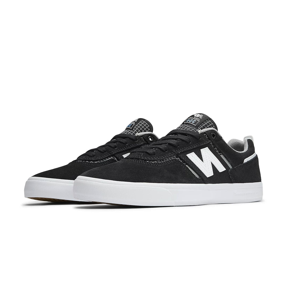 Jamie Foy Numeric 306 Skate Shoes - Black & White | High-Performance Skateboarding & Streetwear Sneakers for Men & Women