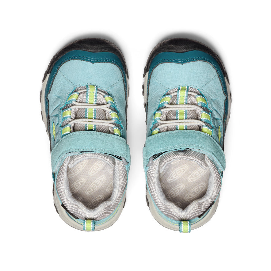 Little Kids' Targhee IV Waterproof Hiking Shoes | Reef Waters/Daiquiri Green | Outdoor Adventure & Trail Running for Toddlers