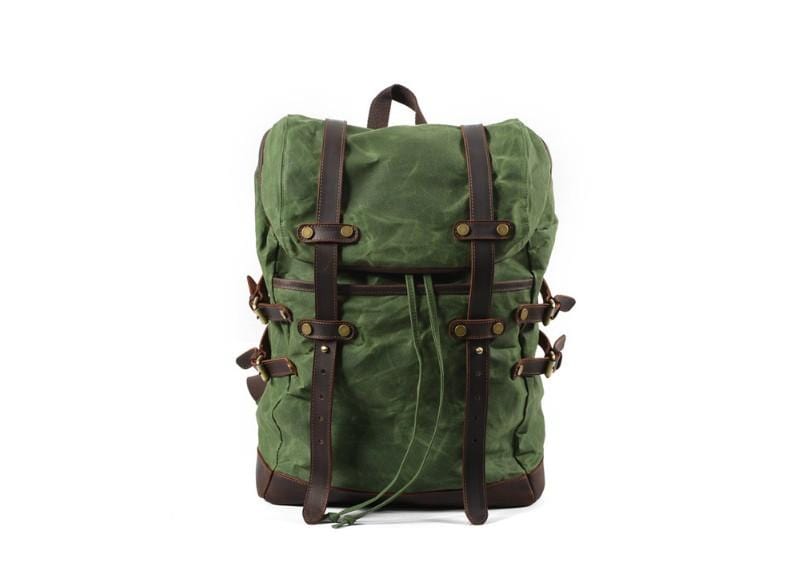 Stylish Black Canvas Backpack Purse for Women - Waterproof Travel Laptop Bag with USB Charging Port - Perfect for Work, School & Outdoor Adventures