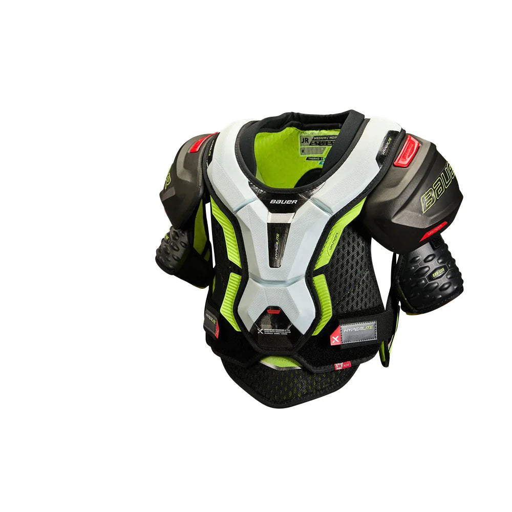 Bauer Vapor Hyperlite Junior Hockey Shoulder Pads - Lightweight Protective Gear for Youth Ice Hockey Players - Perfect for Games, Practices, and Training Sessions