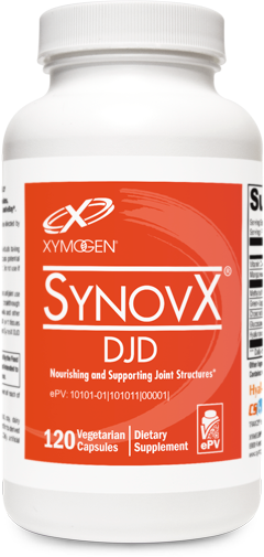 Xym Synovx Djd Joint Support Supplement - 120 Capsules for Joint Pain Relief & Mobility Support - Ideal for Active Adults & Seniors