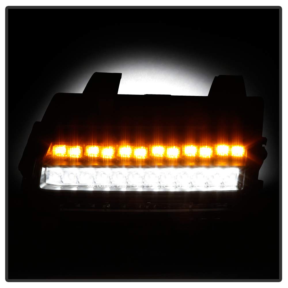 ACANII LED Parking Sequential Turn Signal Lights for 2018-2022 Jeep Wrangler JL - Black Halogen Upgrade Bulbs - Enhanced Visibility & Style for Off-Road Adventures