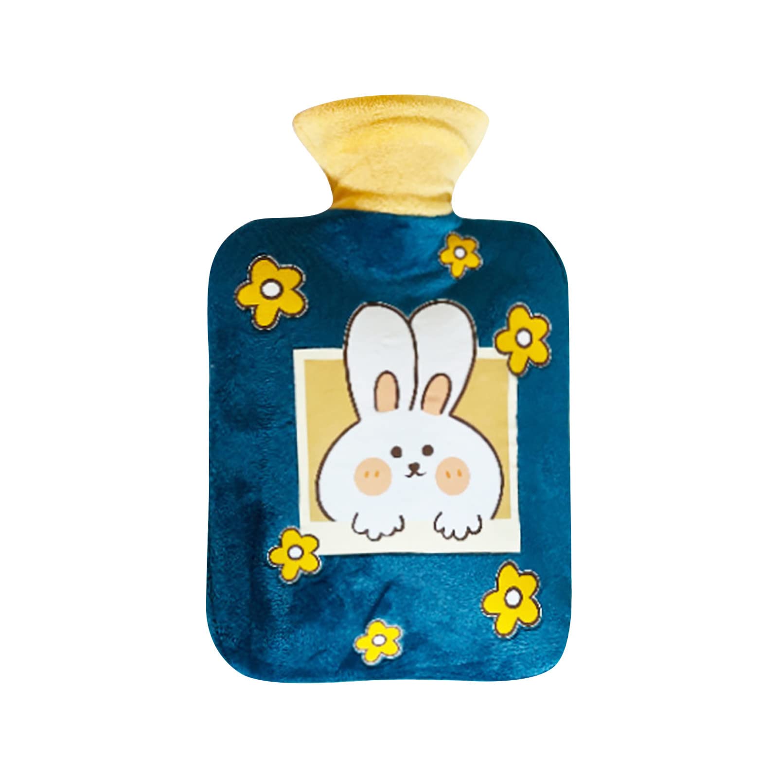 **Ampopt 500ml Explosion-Proof Hot Water Bottle - Portable Refillable PVC Hand Warmer for Travel, Office & Home Use**