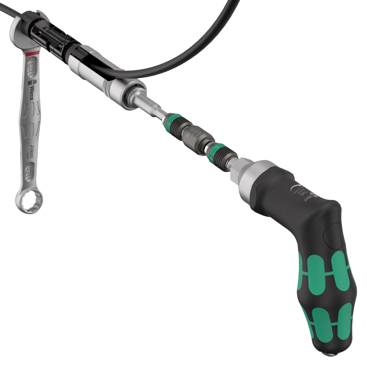 Wera 9524 Photovoltaic Mounting Tool Set - Professional Solar Panel Installation Kit for Secure and Efficient Solar Energy System Setup