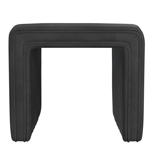 Black Faux Leather