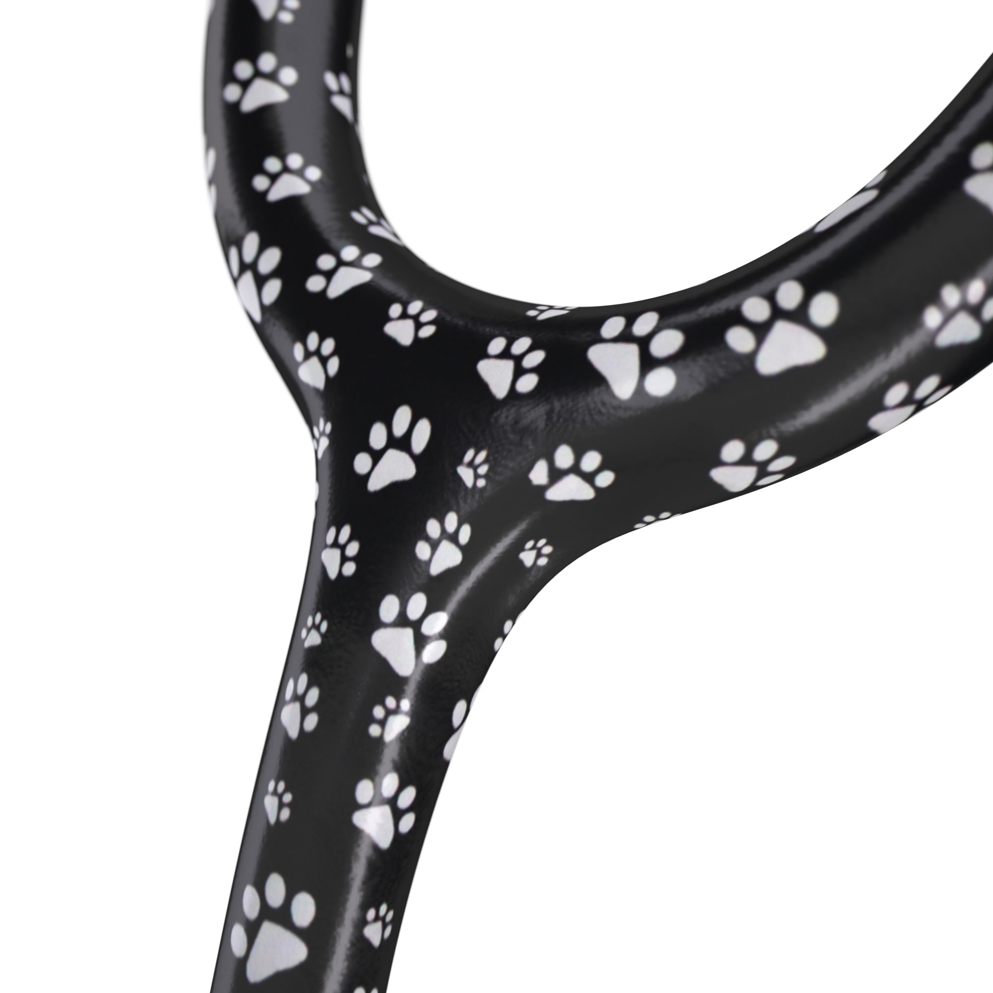 ProCardial® Titanium Cardiology Stethoscope - Premium Medical Stethoscope for Doctors & Nurses, Puppy Paw/BlackOut Design - Ideal for Pediatric Care, Cardiology Exams & Clinical Use