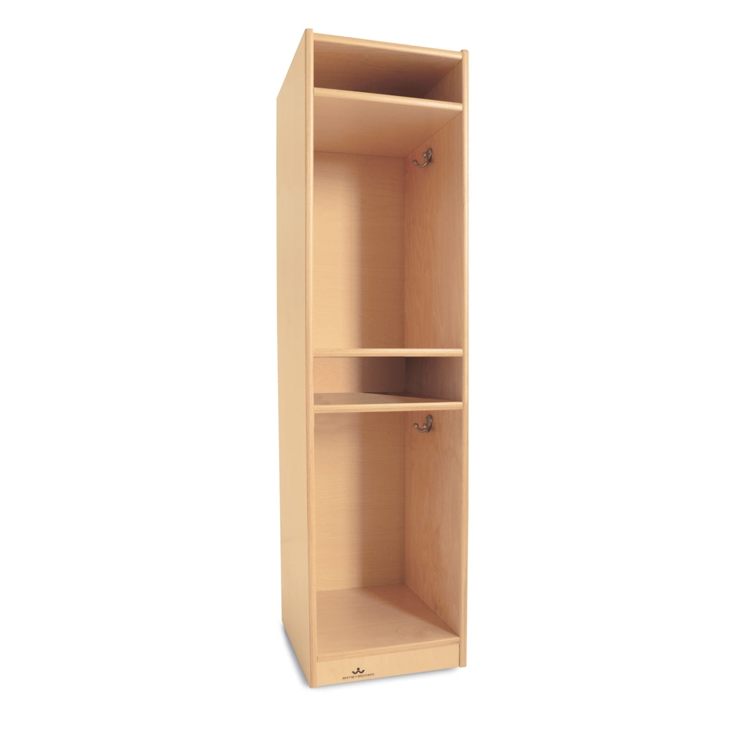 Single Section Coat Locker - Heavy Duty School & Office Storage Cabinet for Jackets, Bags & Accessories - Perfect for Classrooms, Gyms & Workplace Organization
