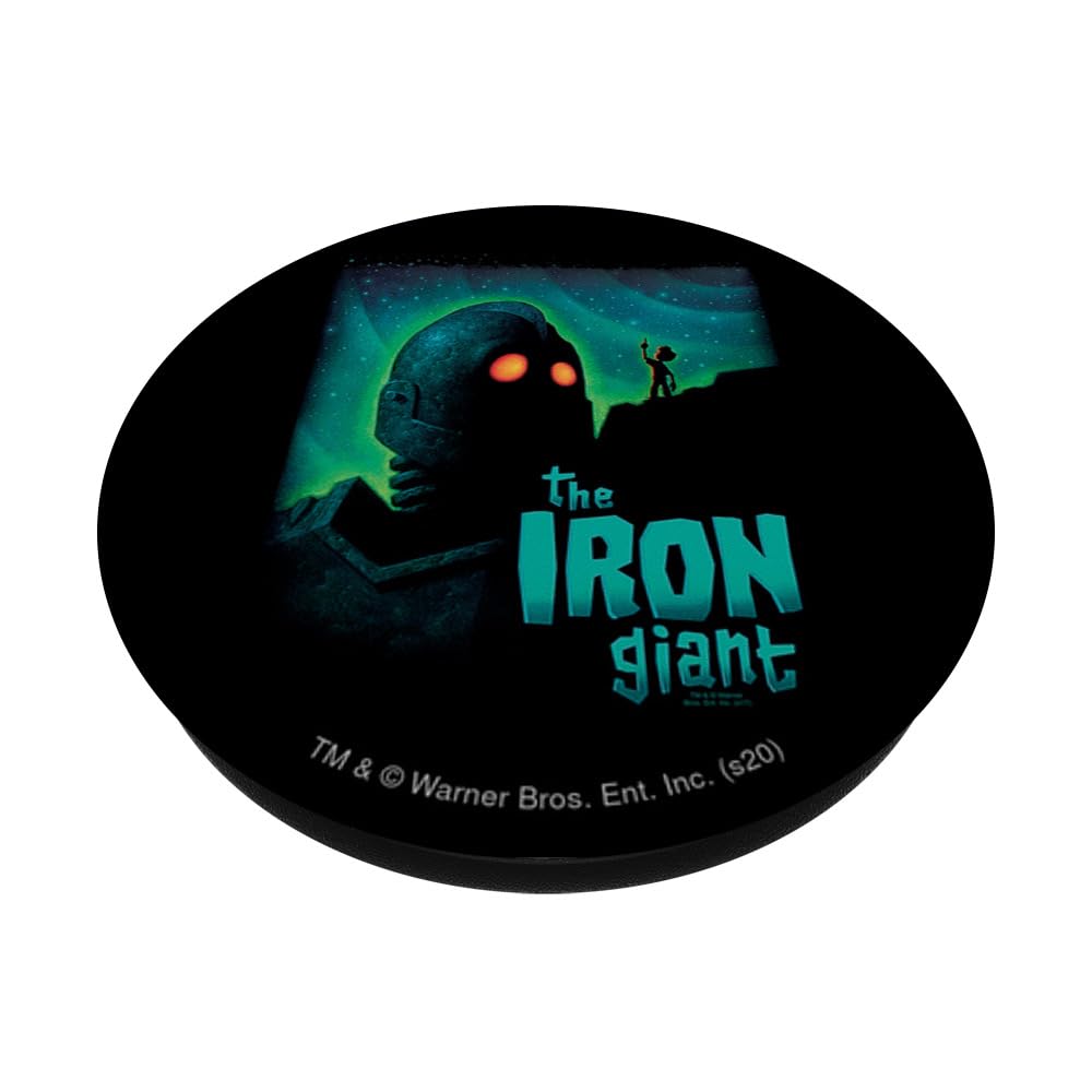 The Iron Giant Look to the Stars PopSockets Standard PopGrip - Swappable Phone Grip & Stand for Phones, Tablets - Perfect for Movie Fans, Collectors & Everyday Use
