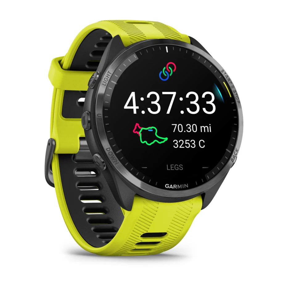 Garmin Forerunner 965 GPS Running Smartwatch with Advanced Training Metrics, Music Storage & Solar Charging - Perfect for Runners, Athletes & Outdoor Enthusiasts
