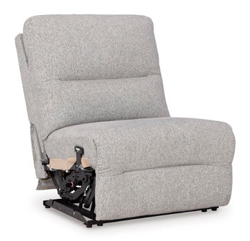 Acklen Place Power Reclining Sectional Sofa with USB Chargers - Modern L-Shaped Recliner Couch for Living Room, Home Theater & Family Gatherings