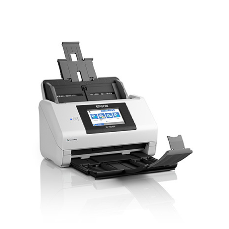 Epson WorkForce DS 790WN A4 Duplex Sheet-Fed Document Scanner - High-Speed Scanning for Office & Home Use, Perfect for Digitizing Documents, Receipts & Photos