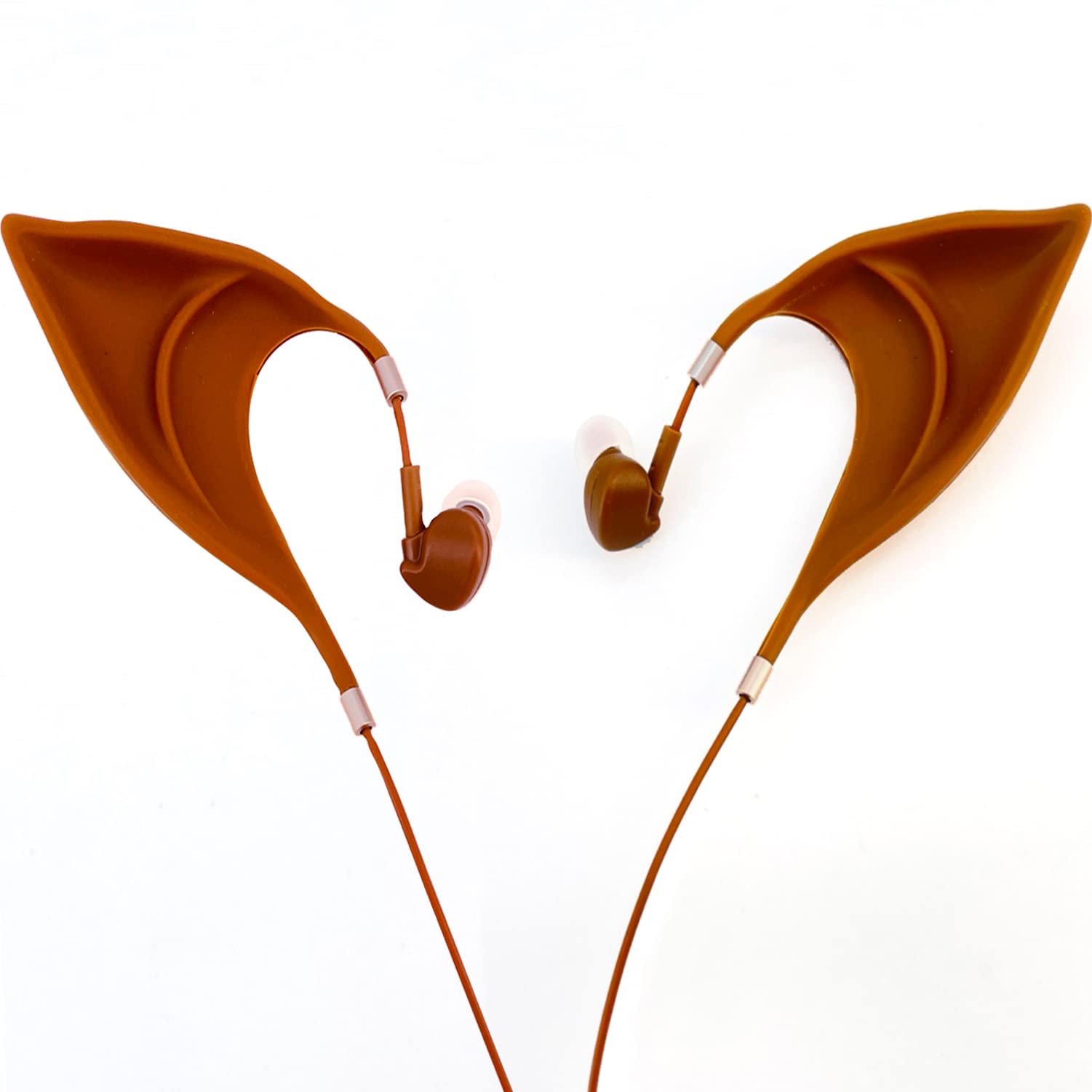 Elf Earbuds Headphones - Wireless Bluetooth Earphones with Elegant Elven Ear Design, Ultra-Soft Comfort & Crystal Clear Sound for Cosplay, Fantasy Costumes, LARP Events & Everyday Use