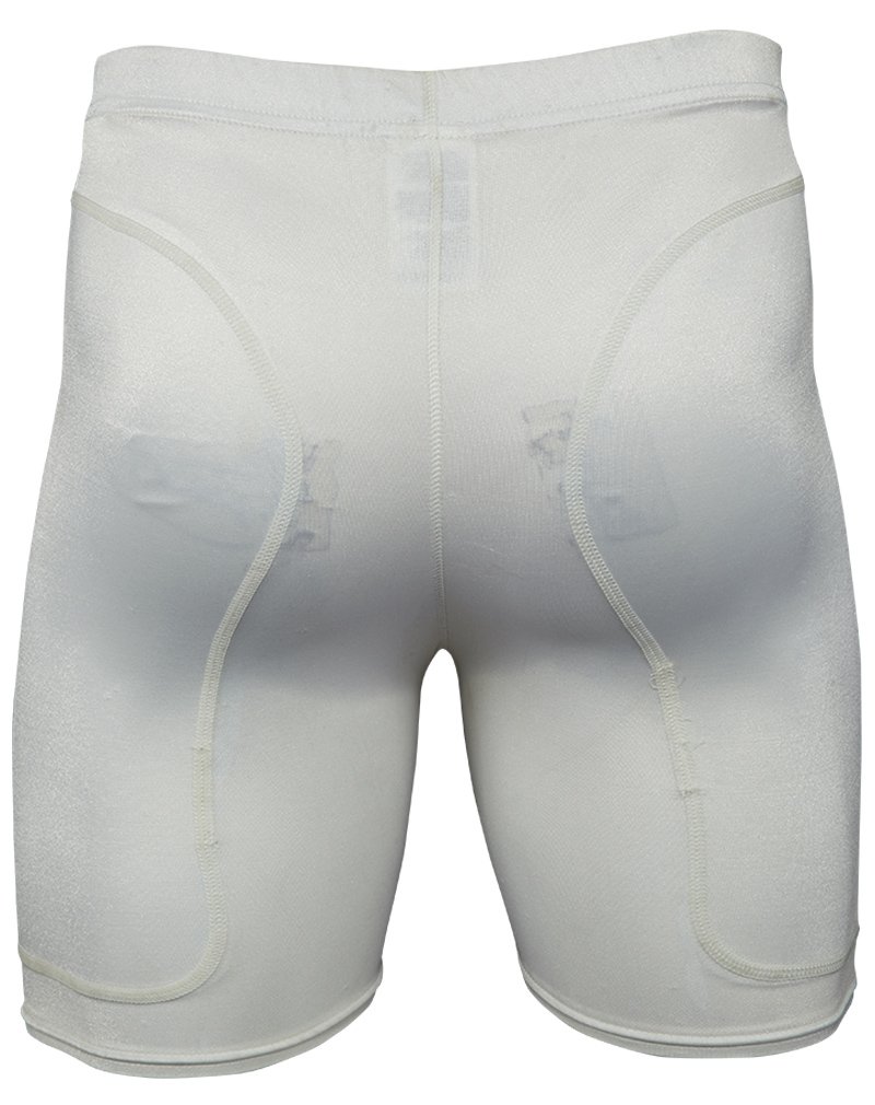 L628 Women's Ultimate Performance Softball Sliding Shorts - Breathable Compression Shorts for Softball, Baseball & Sports - White Large - Perfect for Training, Games & Outdoor Activities