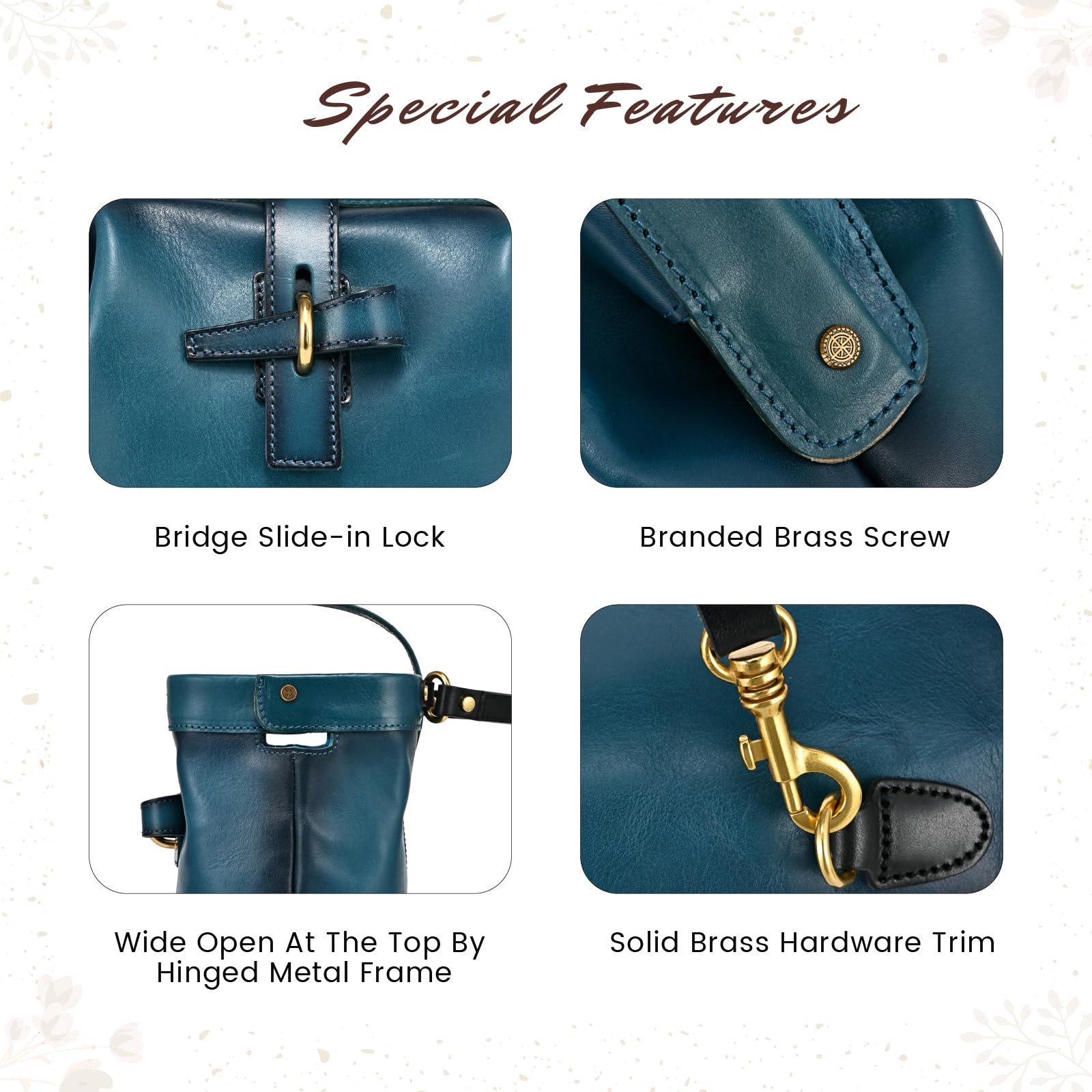 Genuine Leather Backpack Purse for Women - Convertible Shoulder Bag (Turquoise) - Perfect for Work & Travel