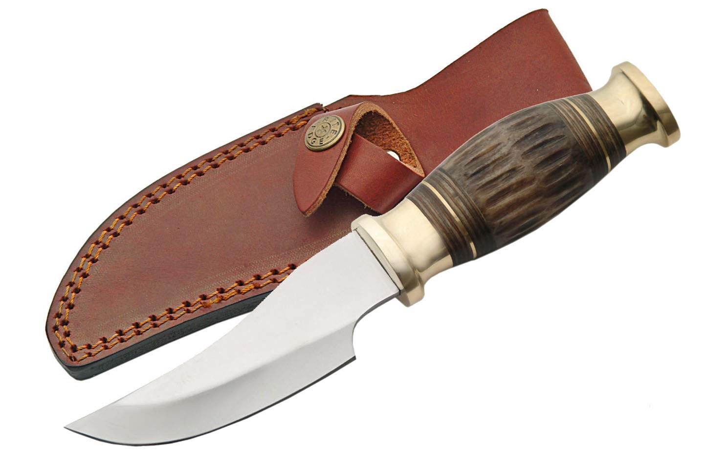 Szco Supplies Cavalier Bone Handle Hunting Knife - High-Quality Outdoor Survival Knife for Camping, Hunting, and Bushcraft - Perfect Gift for Outdoorsmen