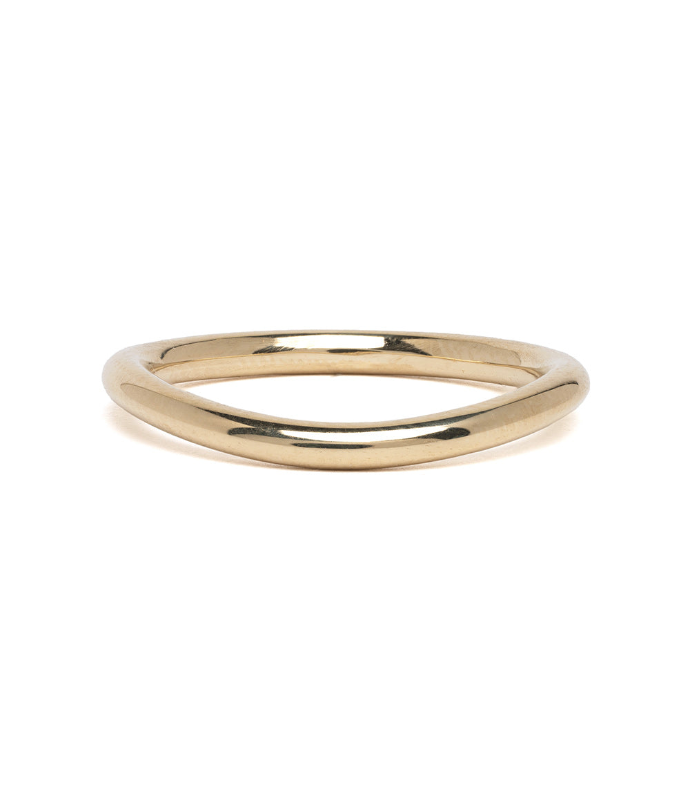 Mini Melt Gold Wedding Band - Boho Engagement Ring for Women - Perfect for Boho Chic, Vintage & Alternative Wedding Styles