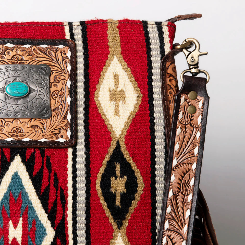 American Darling Conceal Carry Aztec Fringe Bag - Stylish & Functional Crossbody Purse for Women | Perfect for Everyday Use, Travel & Outdoor Adventures
