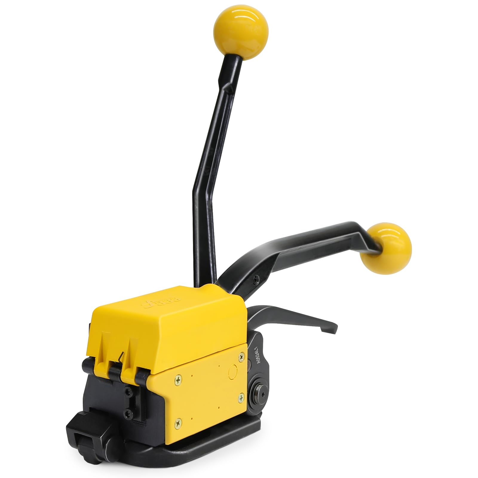 Heavy Duty Steel Strapping Tool Kit - Metal Strap Tensioner, Crimper & Cutter Machine for 5/8