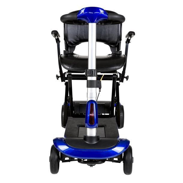 Drive Medical ZooMe Auto Flex Folding Mobility Scooter - Lightweight Electric Scooter for Adults & Seniors - Indoor/Outdoor Use for Shopping, Travel & Daily Mobility