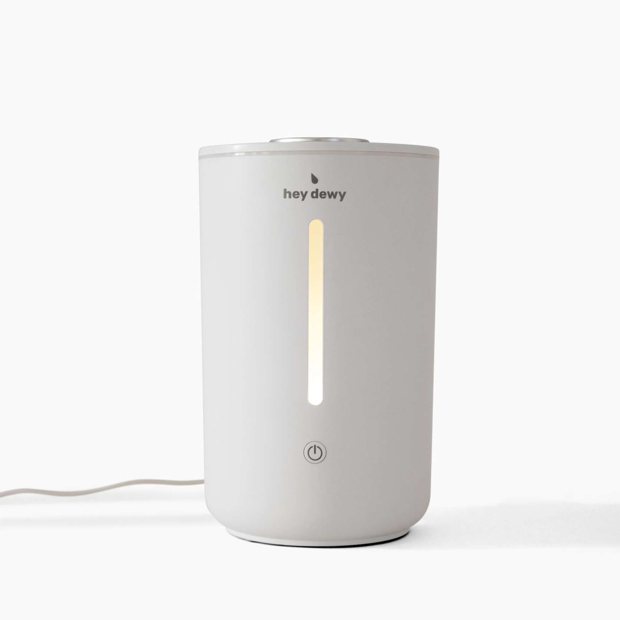 Hey Dewy Wellness Humidifier - Ultrasonic Cool Mist Humidifier for Bedroom, Nursery & Office - Quiet Air Moisturizer with Essential Oil Diffuser for Dry Skin, Allergies & Better Sleep