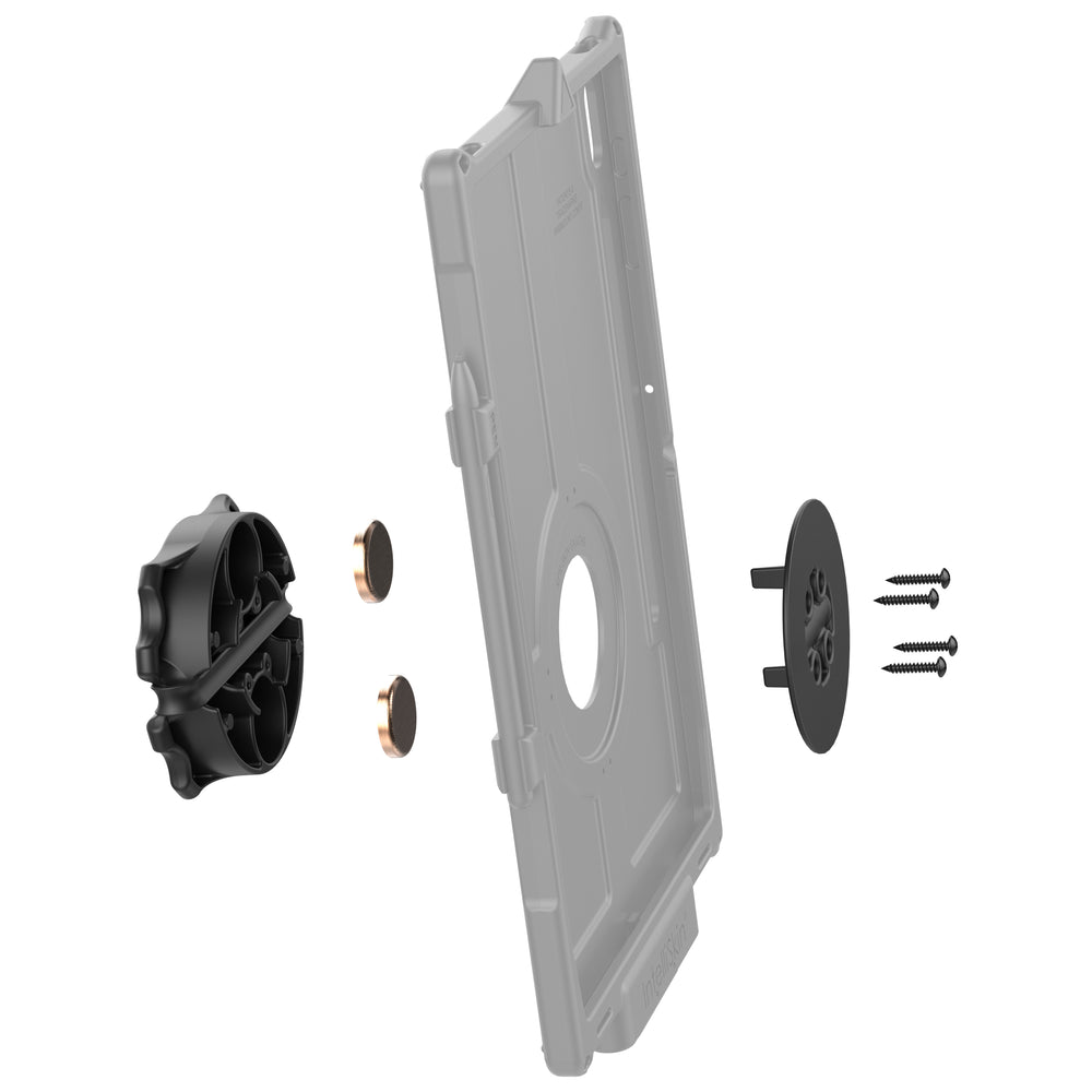 GDS® Roto Mag™ 3-in-1 Camera Accessory Kit with Grip Handle, Hand Strap & Strong Magnets - Perfect for DSLR, Mirrorless & Action Cameras - Ideal for Vlogging, Travel & Outdoor Photography (RAM GDS ROTO2U)