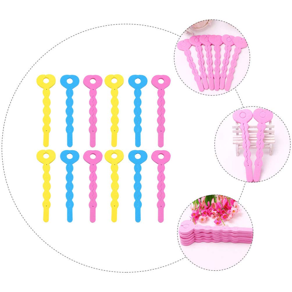 24pcs Foam Sponge Hair Rollers for Curly Hairstyles - DIY Hair Styling Tools with Soft Sponge Border - Perfect for Home Salon, Party & Wedding Hairstyling