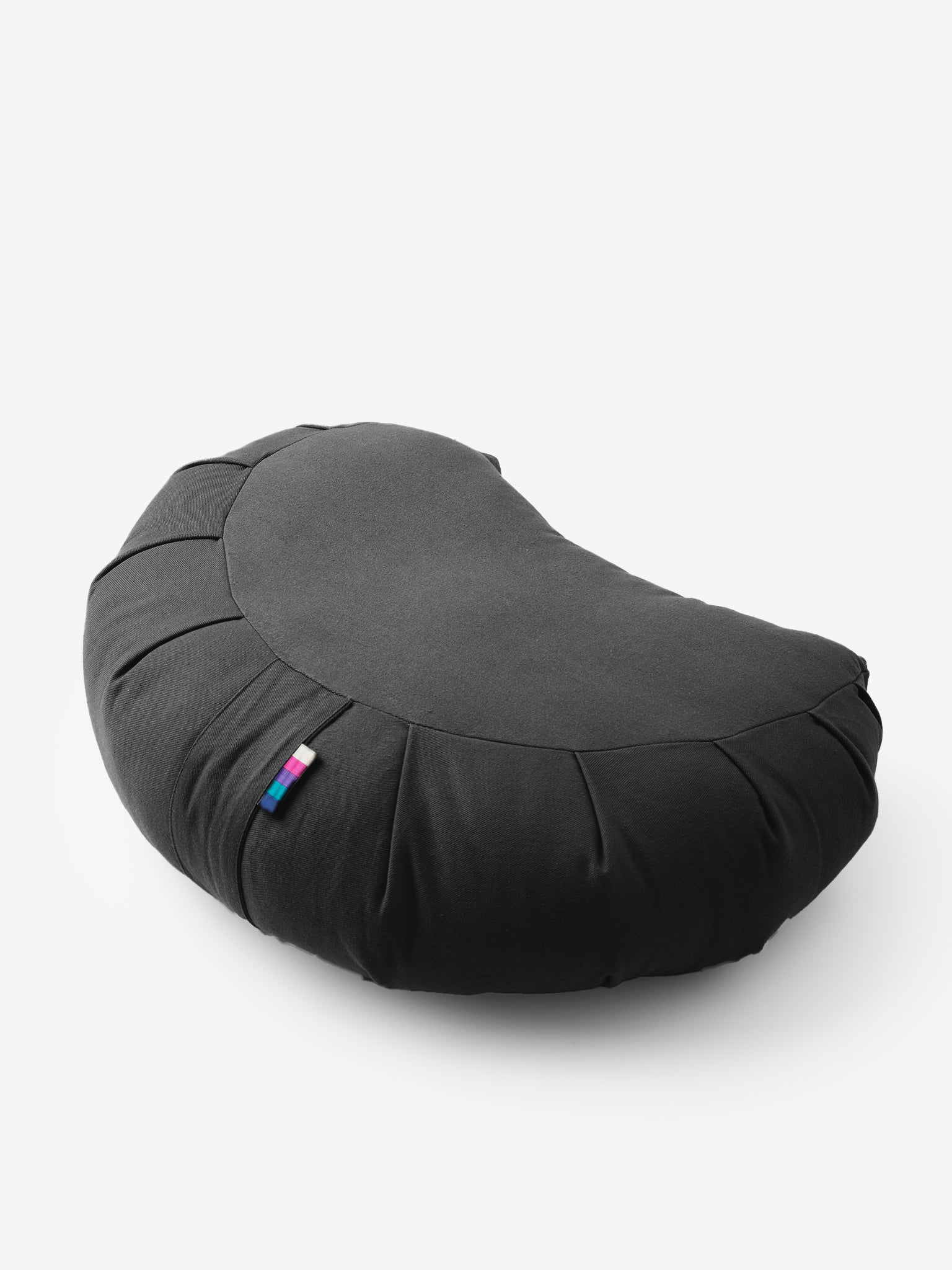 Yogamatters Organic Cotton Crescent Meditation Cushion - Set of 10 for Yoga Studios, Meditation Classes & Home Practice | Eco-Friendly Yoga Bolster for Comfortable Seating