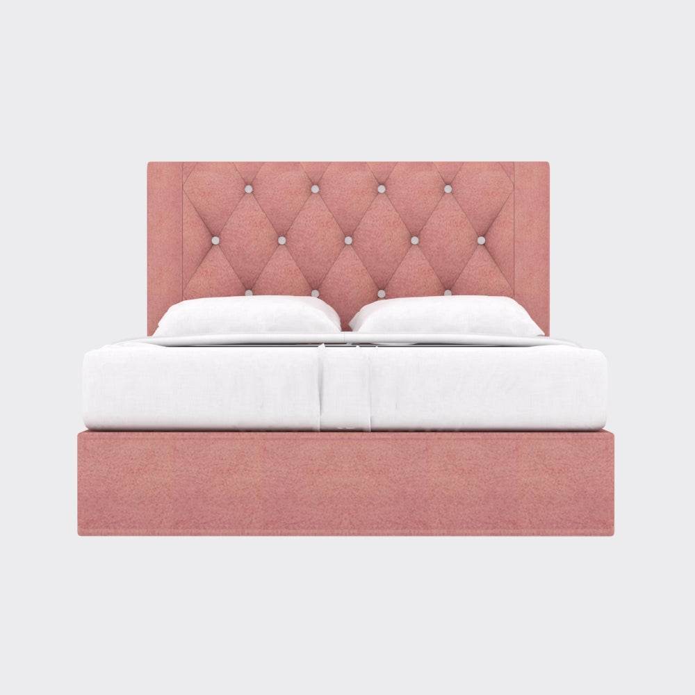 Hansen Fabric Drawer Bed Frame with Storage - Queen Size Platform Bed Frame for Bedroom, Sturdy Metal Frame & Pet Friendly Design - Perfect for Small Spaces, Guest Rooms & Pet Owners