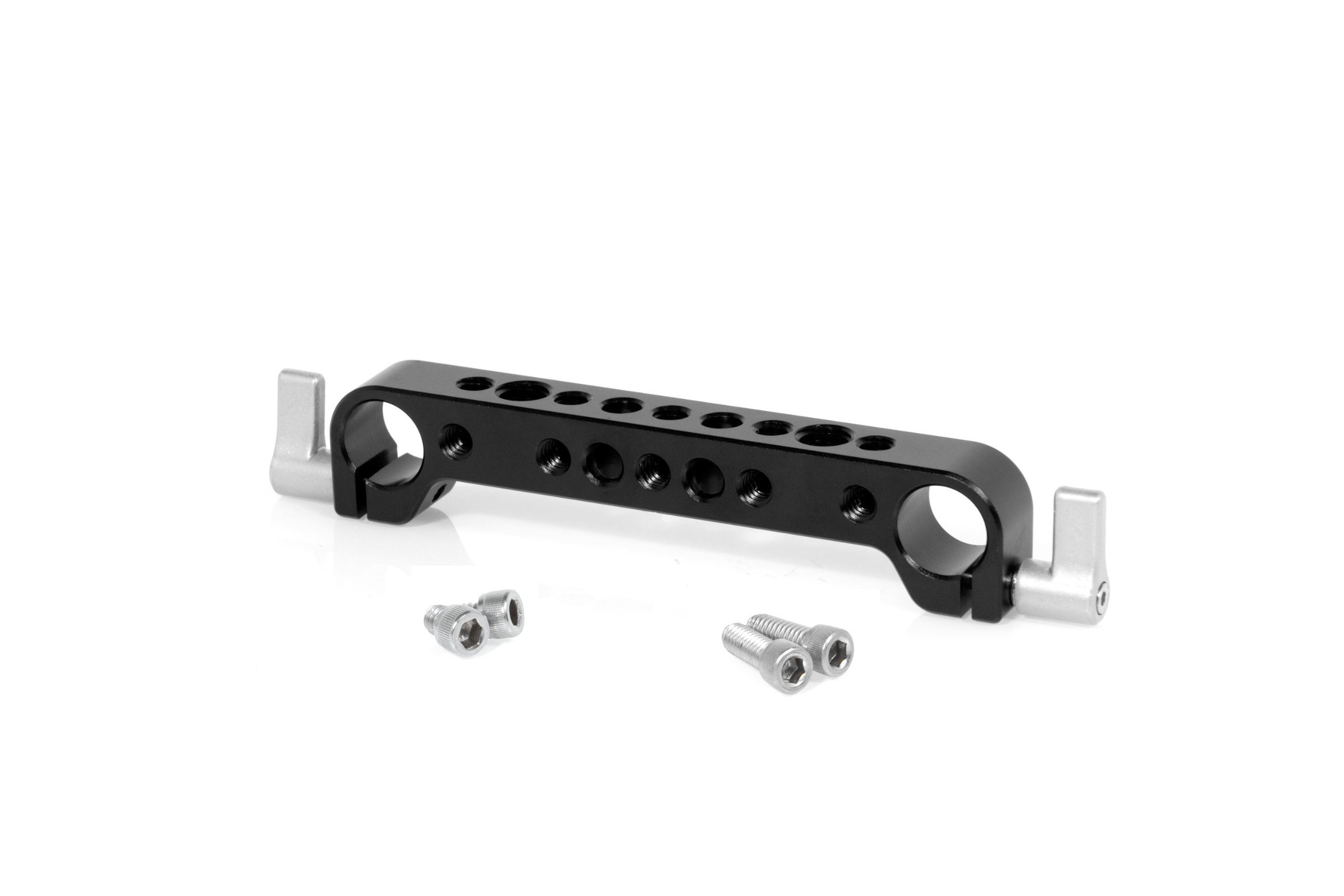 15mm Wooden Camera Rod Clamp - Durable Aluminum Alloy Camera Support for DSLR Rig, Stabilizer & Film Equipment - Perfect for Vlogging, Cinematography & Professional Photography
