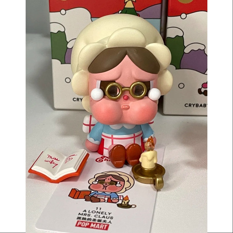 Lonely Mrs. Claus Christmas Doll - Crybaby Series Collectible Figure for Holiday Decor & Gift Giving | Perfect for Christmas Tree Ornaments, Shelf Displays & Festive Home Decorations
