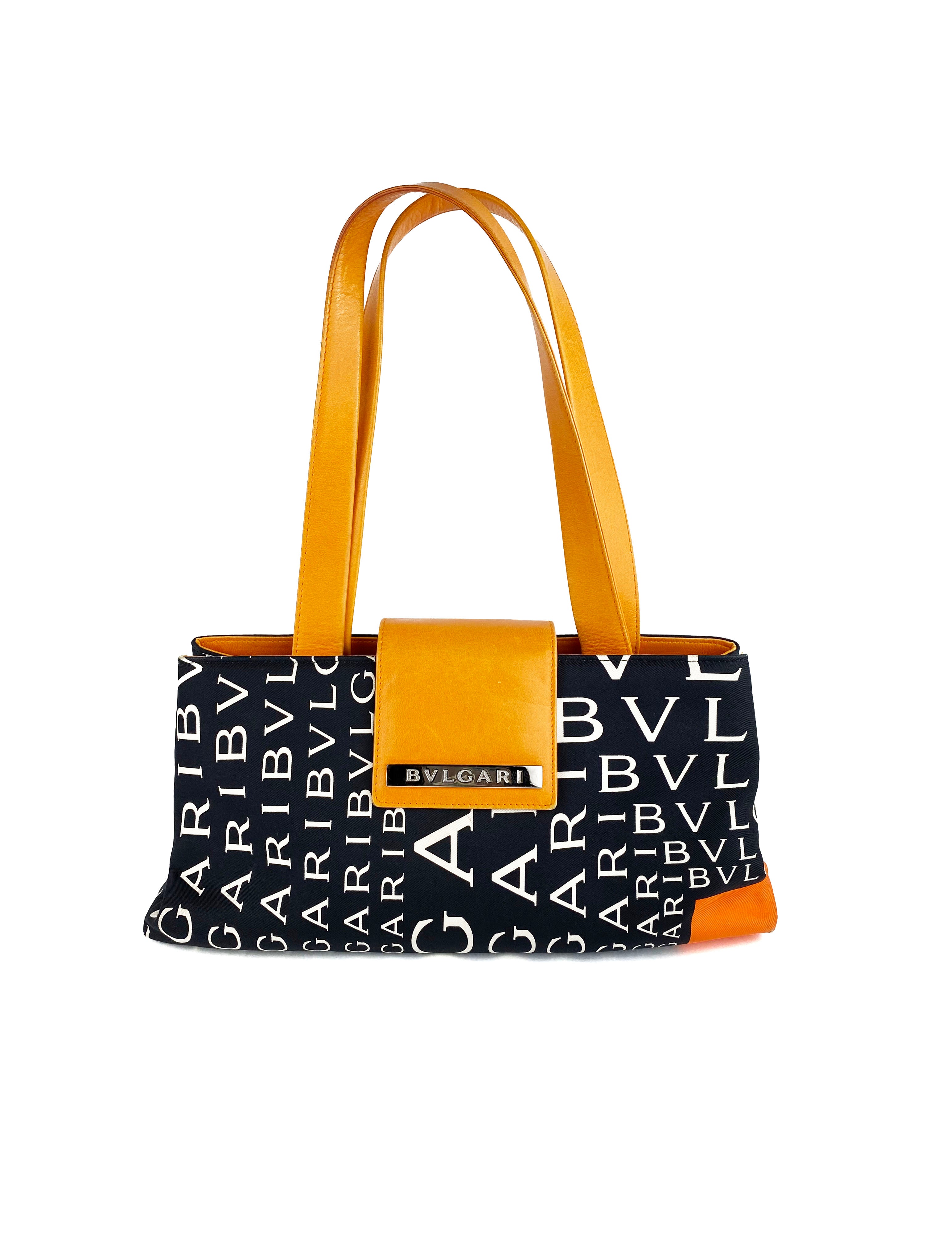 Bvlgari Logomania Shoulder Bag for Women - Luxury Designer Leather Crossbody Purse - Perfect for Evening Parties, Travel & Daily Use