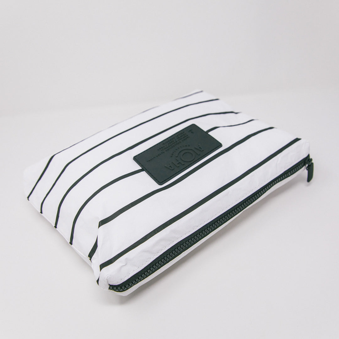 Aloha Mid Pinstripe Pouch - Stylish Crossbody Bag for Women | Perfect for Travel, Work & Everyday Use