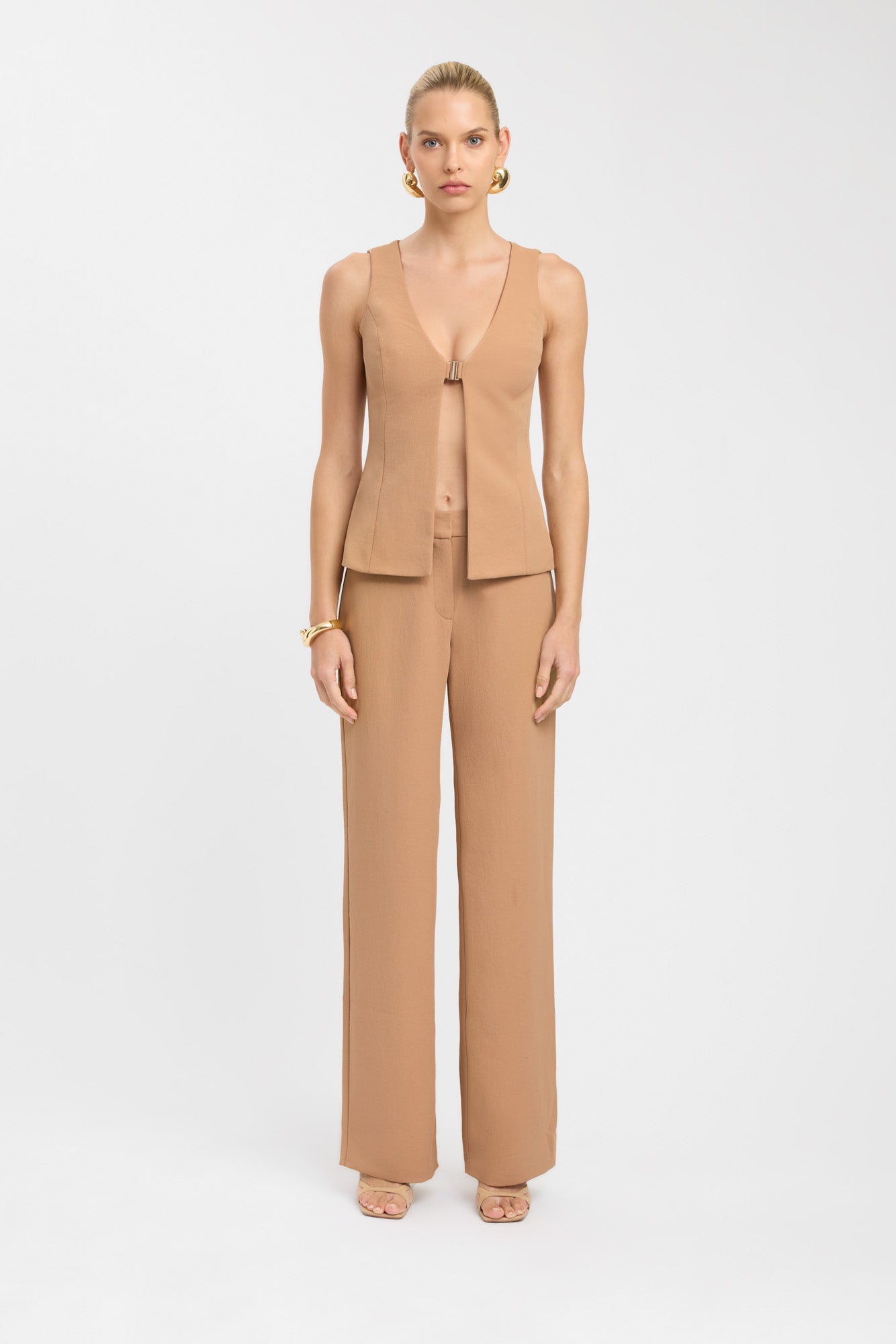 Ariel Low Rise Women's Pants - Stretchy Comfort Fit Casual Trousers for Everyday Wear | Perfect for Work, Lounge & Travel