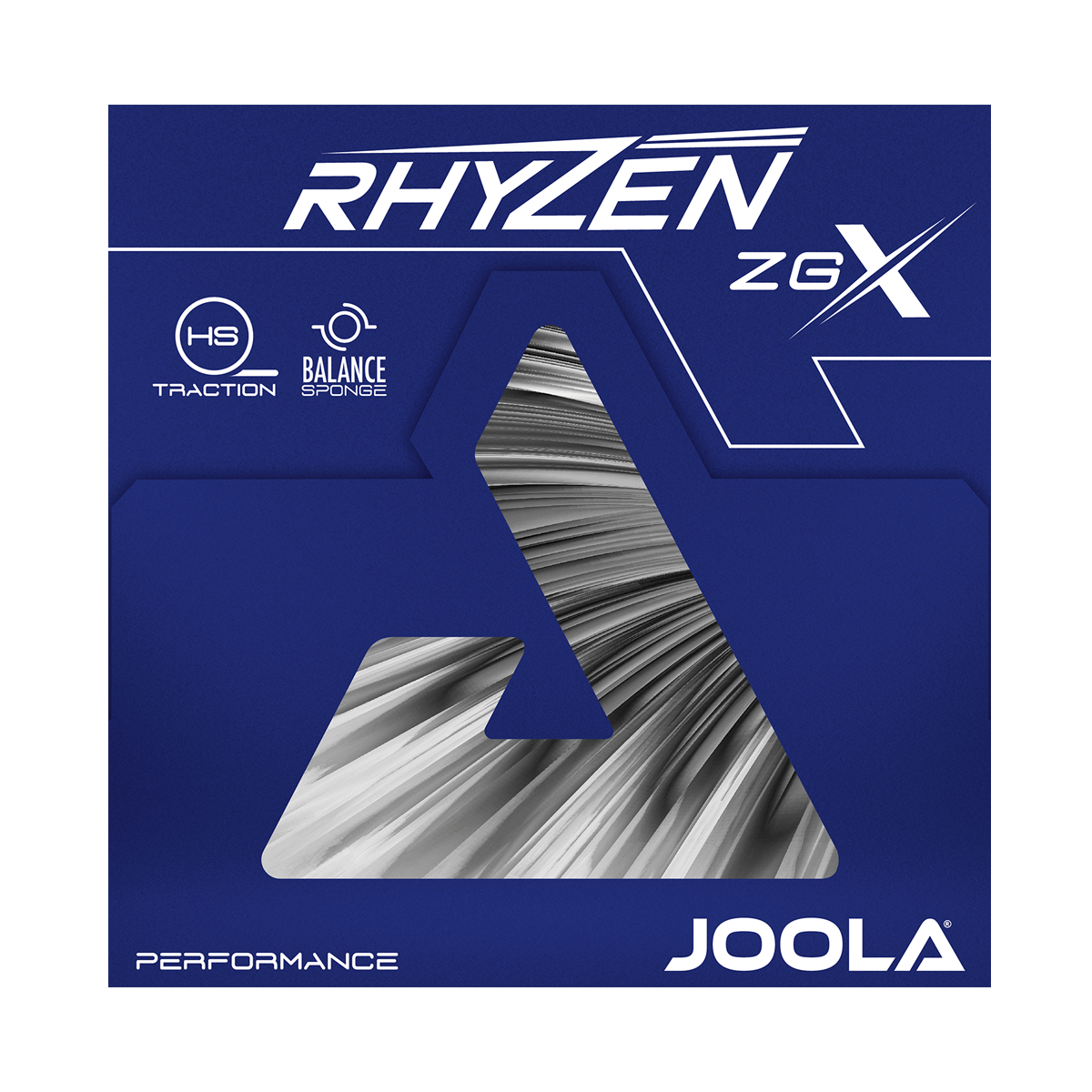 JOOLA Rhyzen ZGX Premium Table Tennis Rubber - High Spin & Speed for Competitive Players - Perfect for Tournament Play & Training Sessions