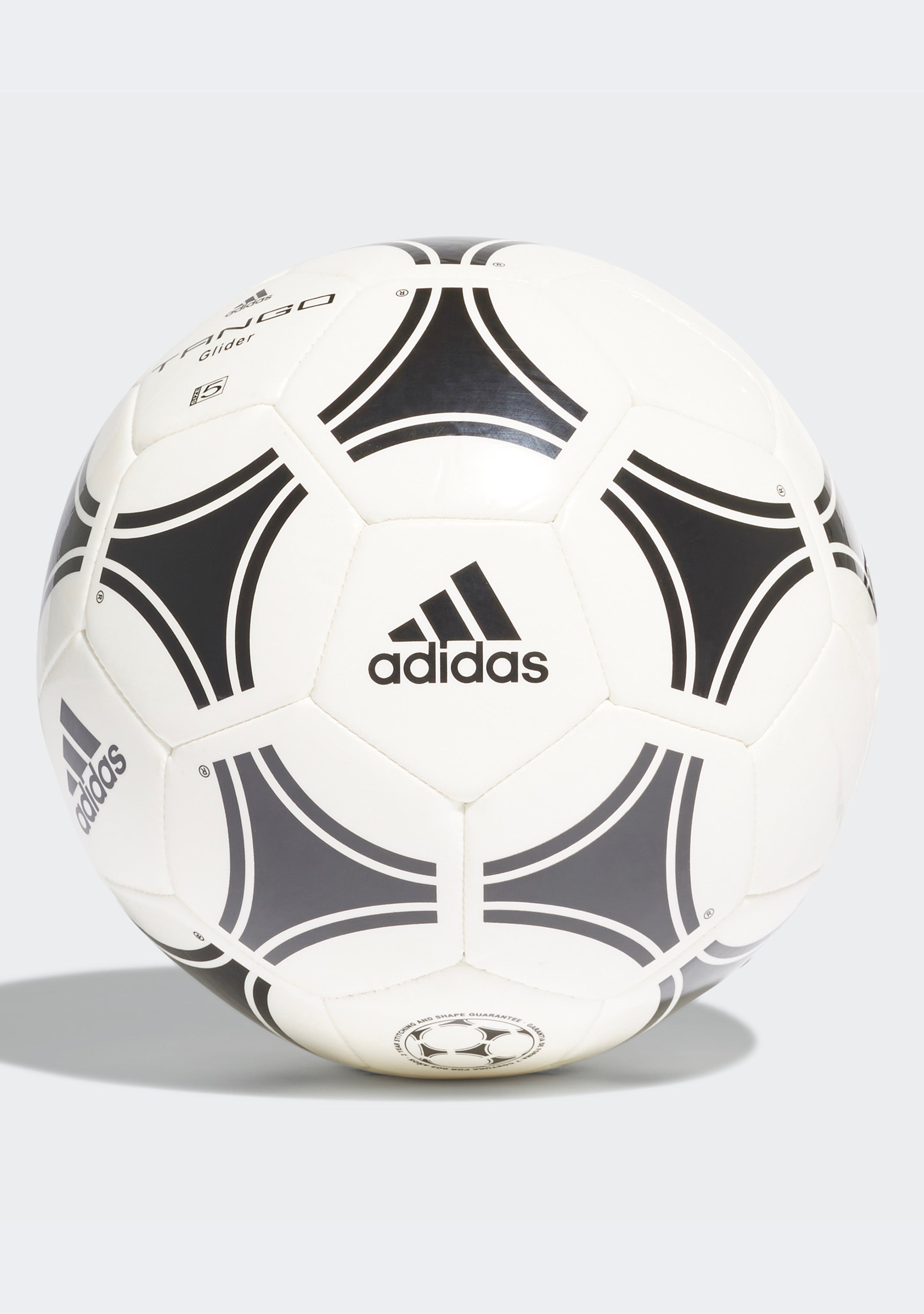 Adidas Tango Glider Soccer Ball - Official Size 5 Match Ball for Training & Games - Perfect for Indoor, Outdoor, Youth & Adult Football Practice