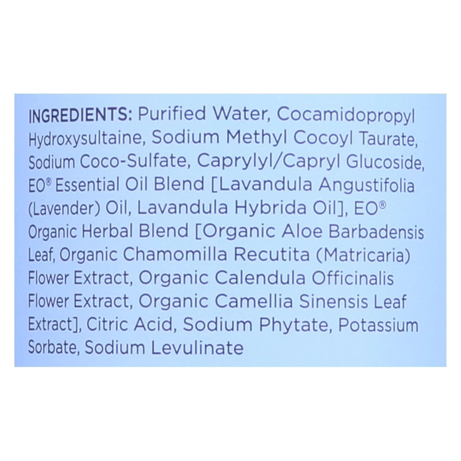 Eo Products French Lavender Hand Soap Refill - 32 Oz | Natural & Moisturizing Liquid Soap for Bathroom, Kitchen & Office Use
