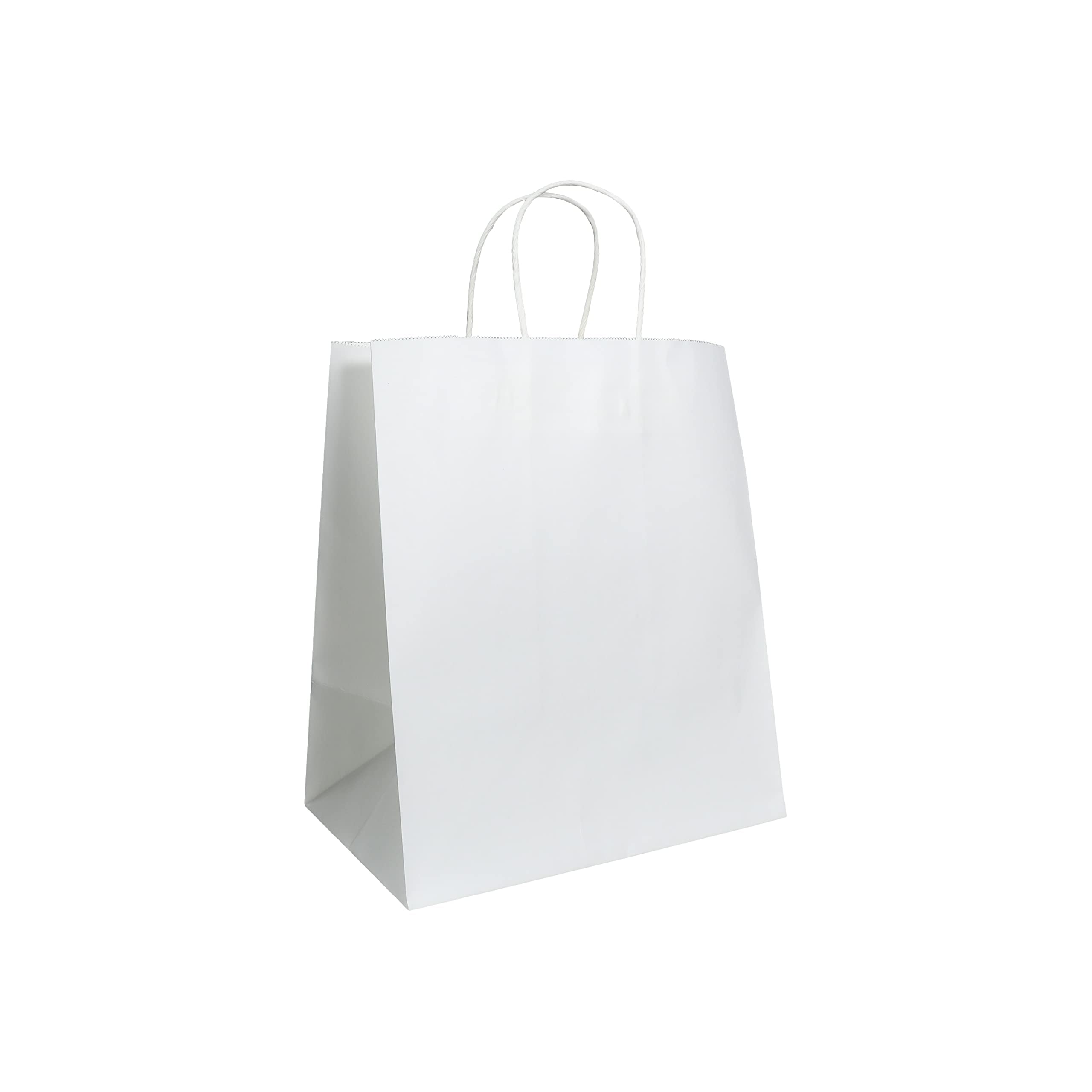 Eco-Friendly White Kraft Paper Tote Bags 10
