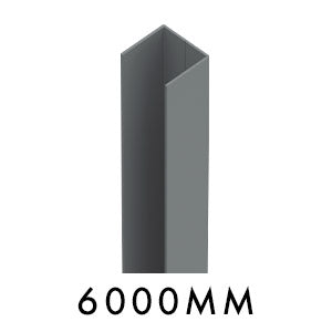 Aluminum U Channel Extrusion 6000mm (236