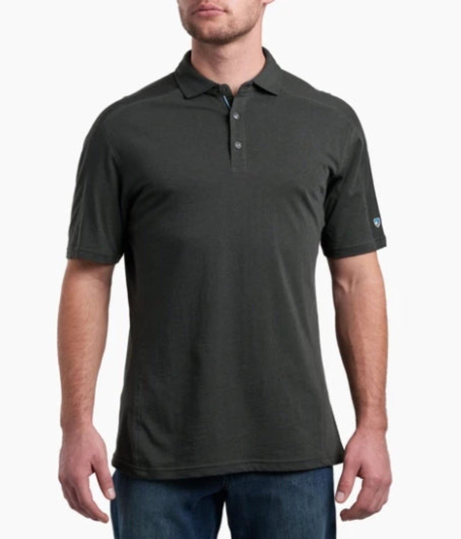 KÜHL Men's Brazen KuHLdry UPF 50+ Short Sleeve Polo Shirt - Moisture Wicking, Sun Protection & Quick Dry Performance for Hiking, Golf & Outdoor Adventures
