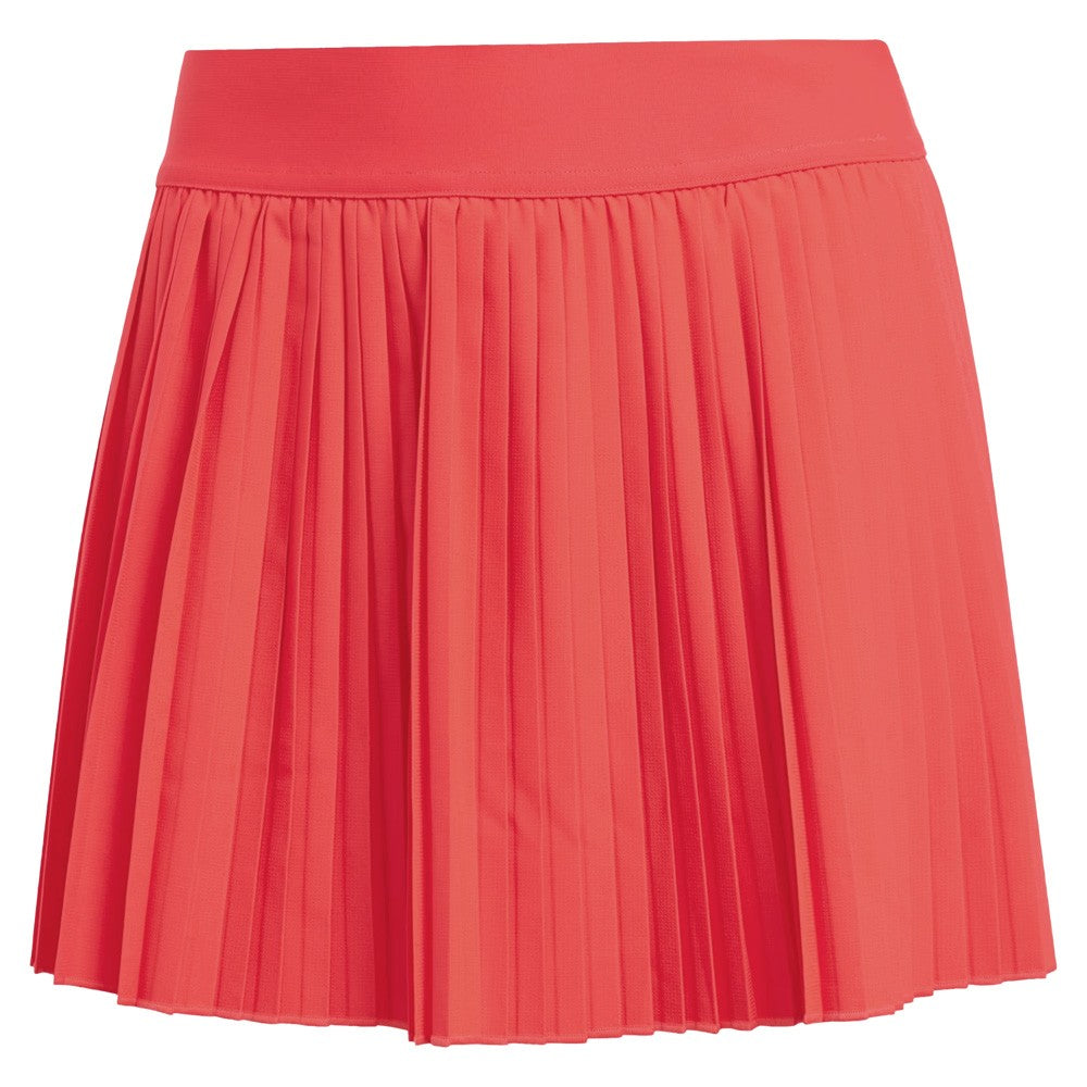 Adidas Women's Club Pleated Skort - Semi Lucid Red | Tennis Skirt with Shorts for Women | Perfect for Tennis, Golf & Casual Wear