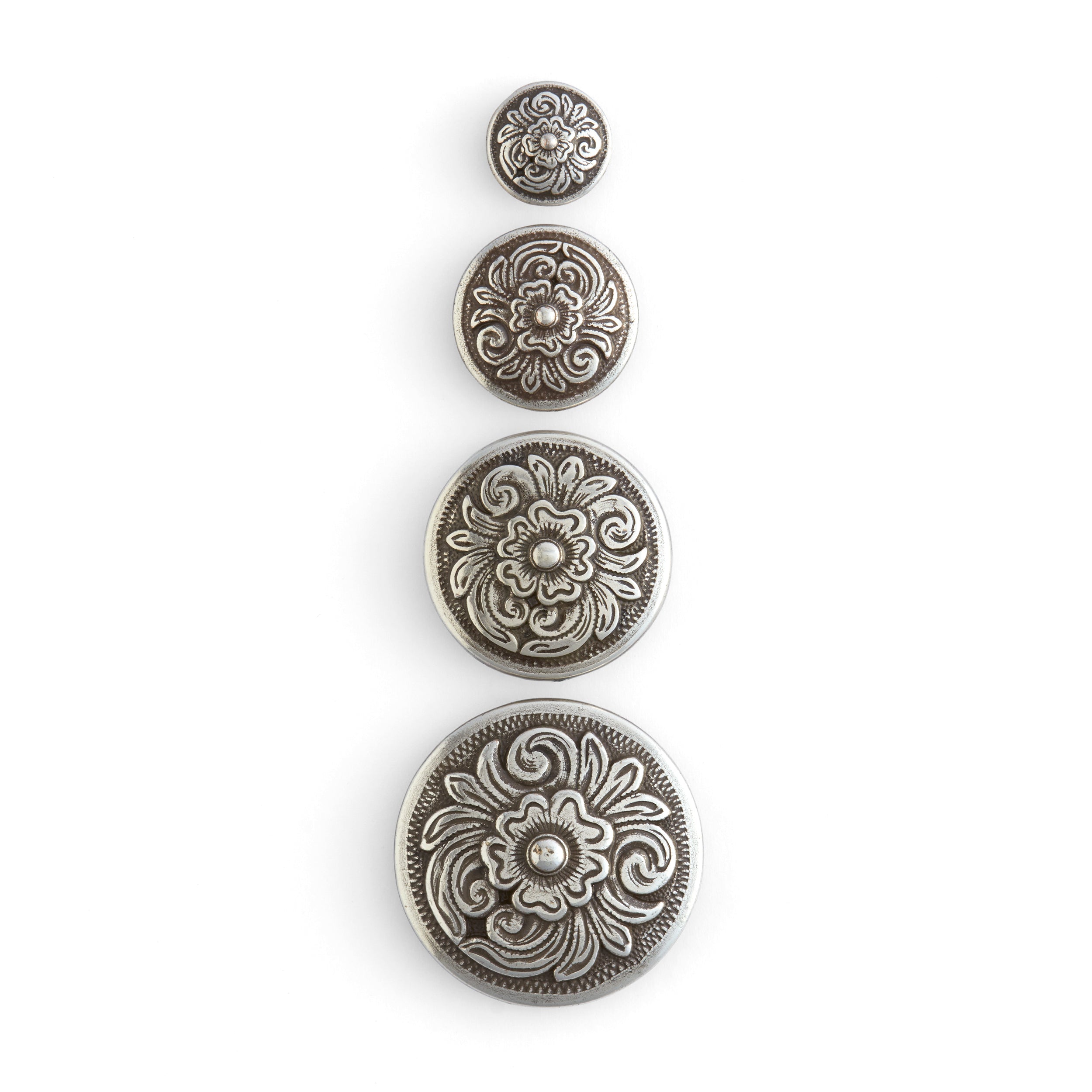 Diablo Conchos - Premium Western Belt Buckles for Cowboy Boots & Leather Accessories | Perfect for Rodeo, Biker Gear & Western Fashion