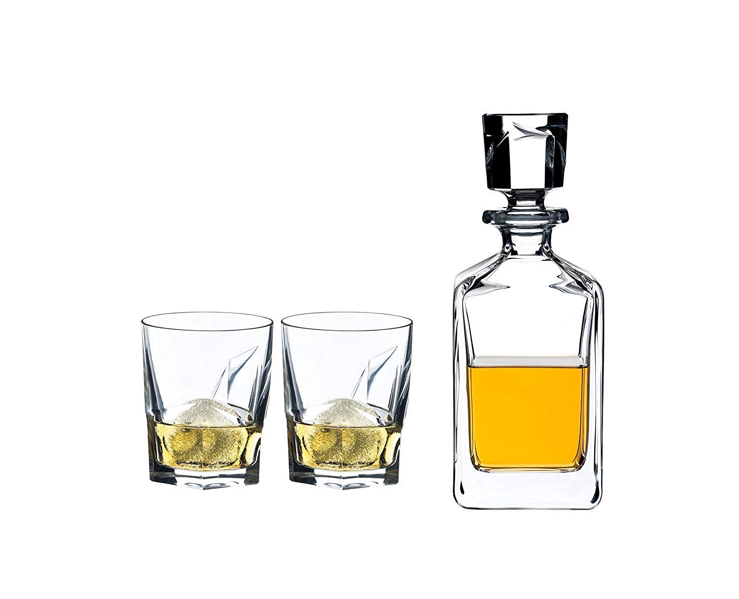 Riedel 5515/02 S2 Louis Whisky Glasses Set - 3-Piece Crystal Clear Whiskey Tumbler for Bourbon, Scotch & Whiskey Tasting - Perfect for Home Bar, Gifts & Entertaining