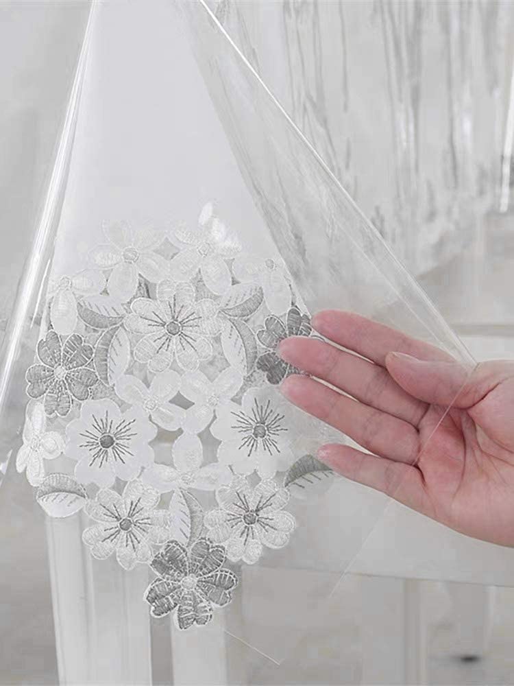 12-Pack Waterproof Disposable Plastic Tablecloth Roll (70
