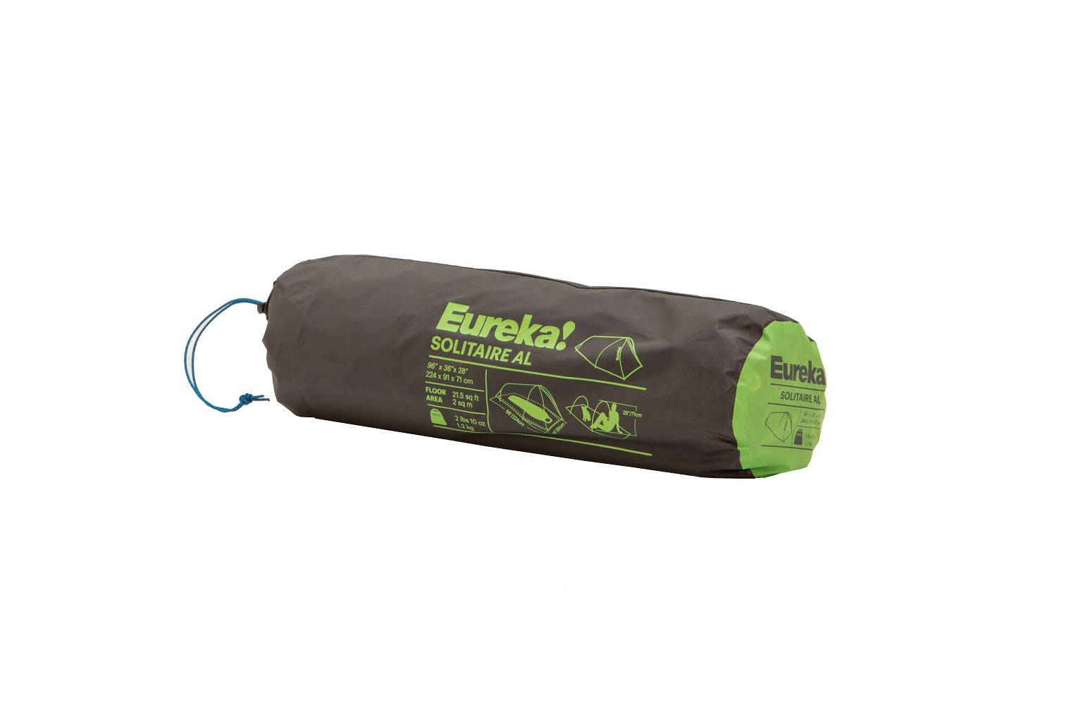 Eureka Solitaire AL Backpacking Tent - Lightweight 1-Person Tent for Hiking & Camping | Perfect for Solo Adventures & Outdoor Exploration