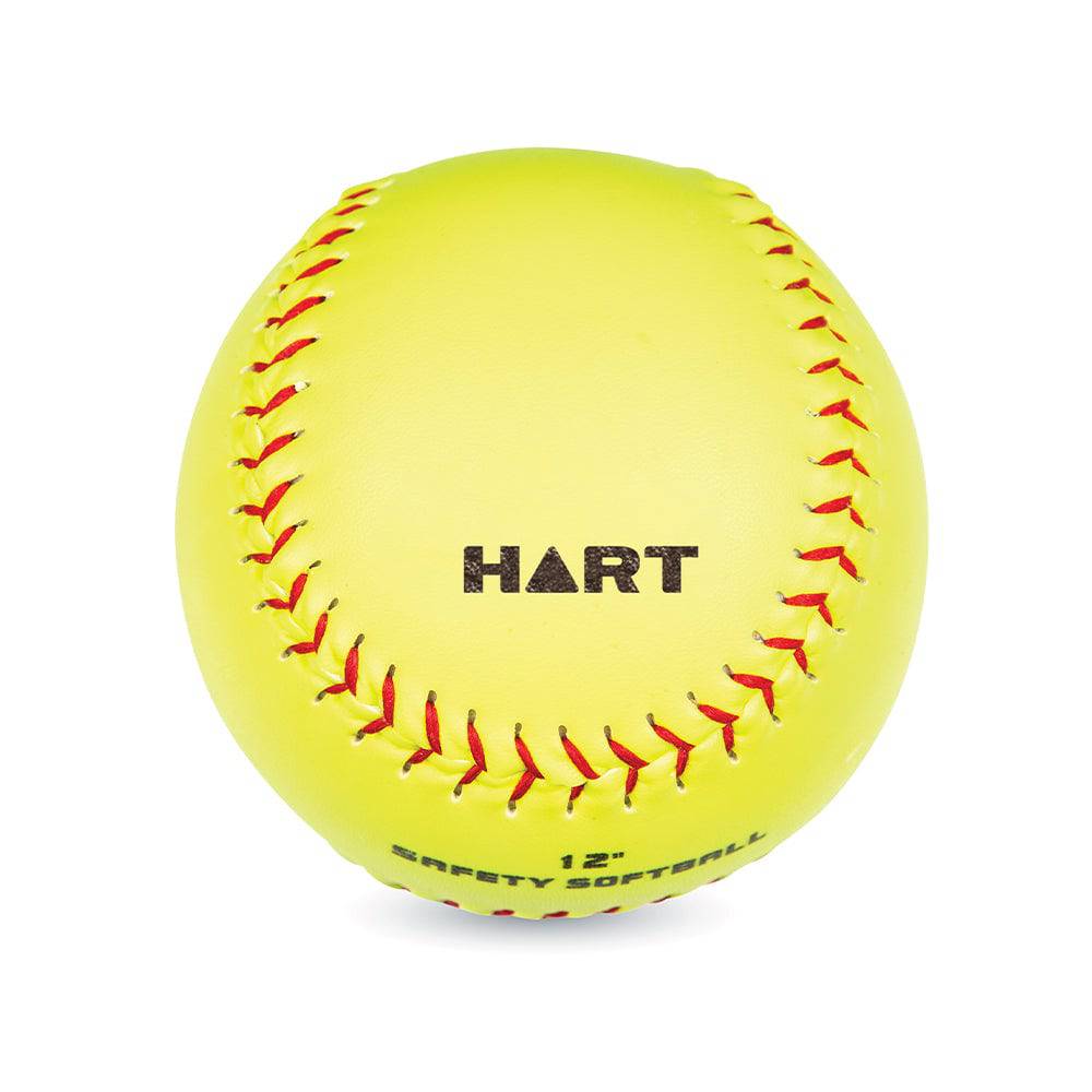 HART Soft Core Training Softball - Durable Practice Softball for Baseball & Softball Training - Perfect for Pitching, Hitting & Fielding Drills
