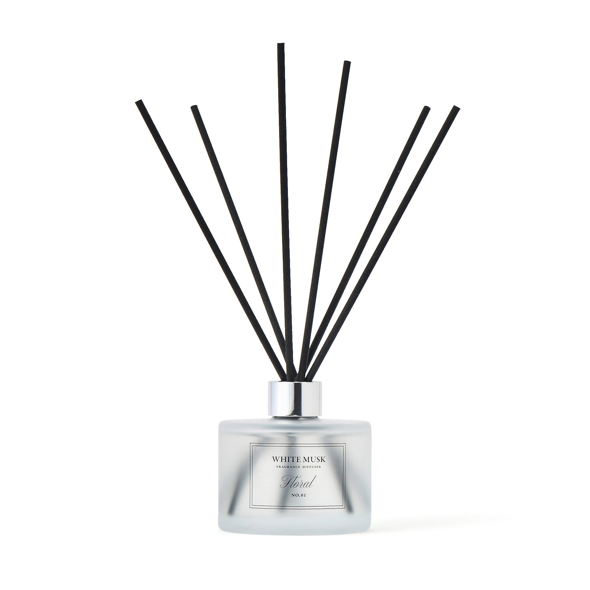 Classic White Musk Floral Scented Diffuser - Elegant Home Fragrance for Living Room, Bedroom & Office | Long-Lasting Aromatherapy Oil Diffuser