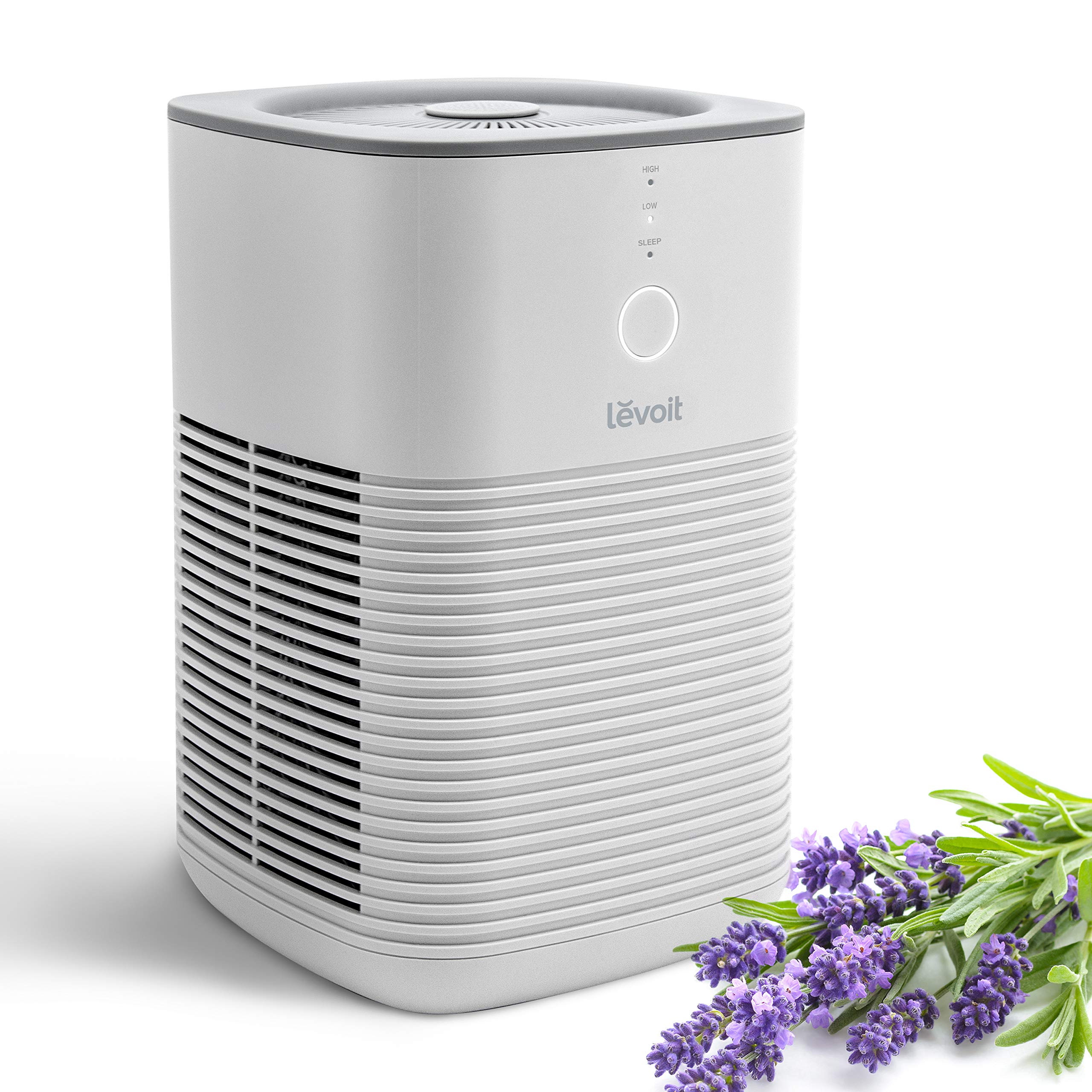 Levoit LV-H128 Air Purifier with 2-Pack Replacement Filters – HEPA Filter for Allergies, Dust, Pet Dander – Perfect for Bedrooms, Offices & Living Rooms
