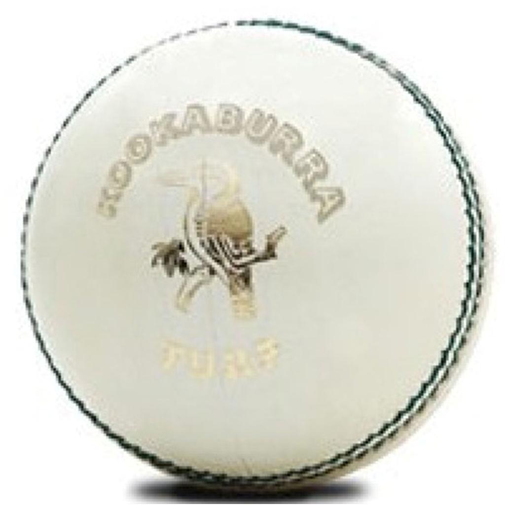 Kookaburra Turf White Official ODI & T20 Cricket Ball - Perfect for Professional Matches & Training Sessions